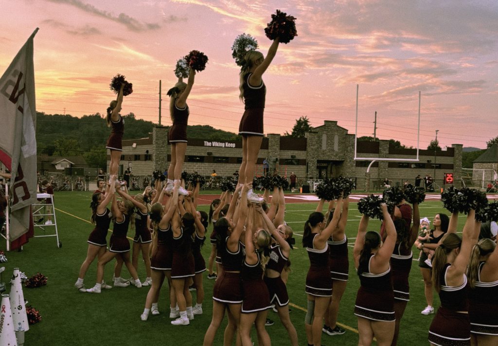 Cheer flies over stereotypes