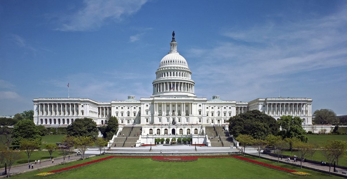 The West Front of the US Capitol.