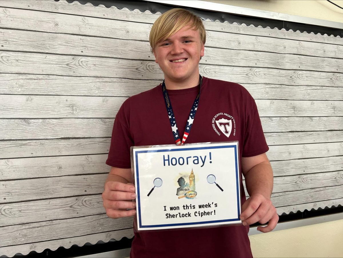 Congratulations to Vance McCracken, who is on a winning streak as a solver of multiple Sherlock Ciphers!!