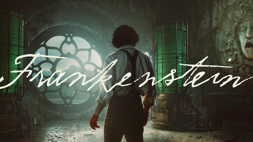 This image, courtesy IMDb, is the main poster for Netflix's "Frankenstein".