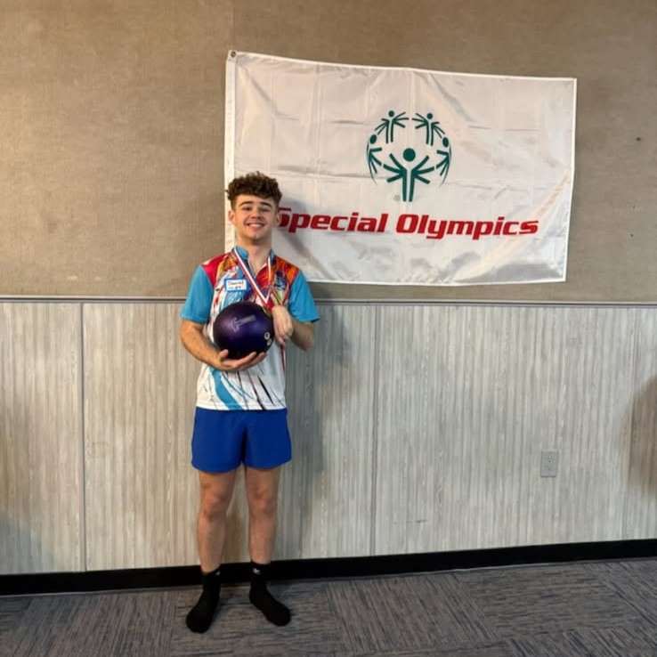 Special Olympics athlete and Tenn. High freshman Daniel Widner won gold in adaptive bowling, competing at Interstate Bowl in Bristol, Virginia, on Sat., Mar. 7.